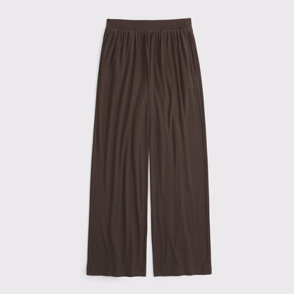 Abercrombie Lounge Ribbed Wide Leg Sweatpant