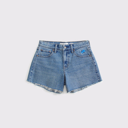 Abercrombie Curve Love Mid Rise A-Line Short