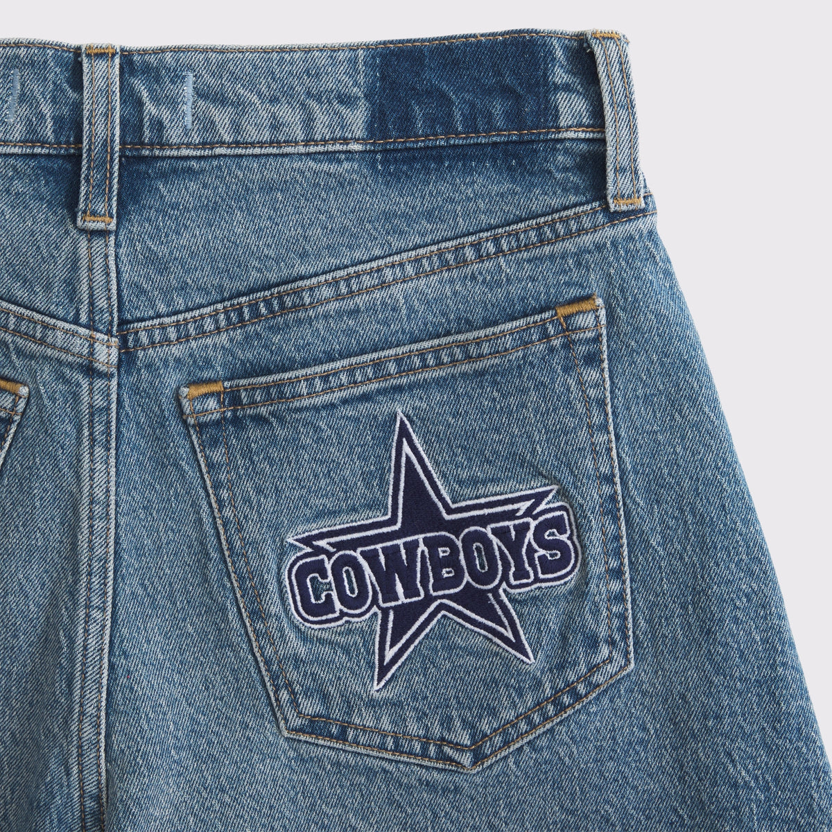 Abercrombie Curve Love Mid Rise A-Line Short