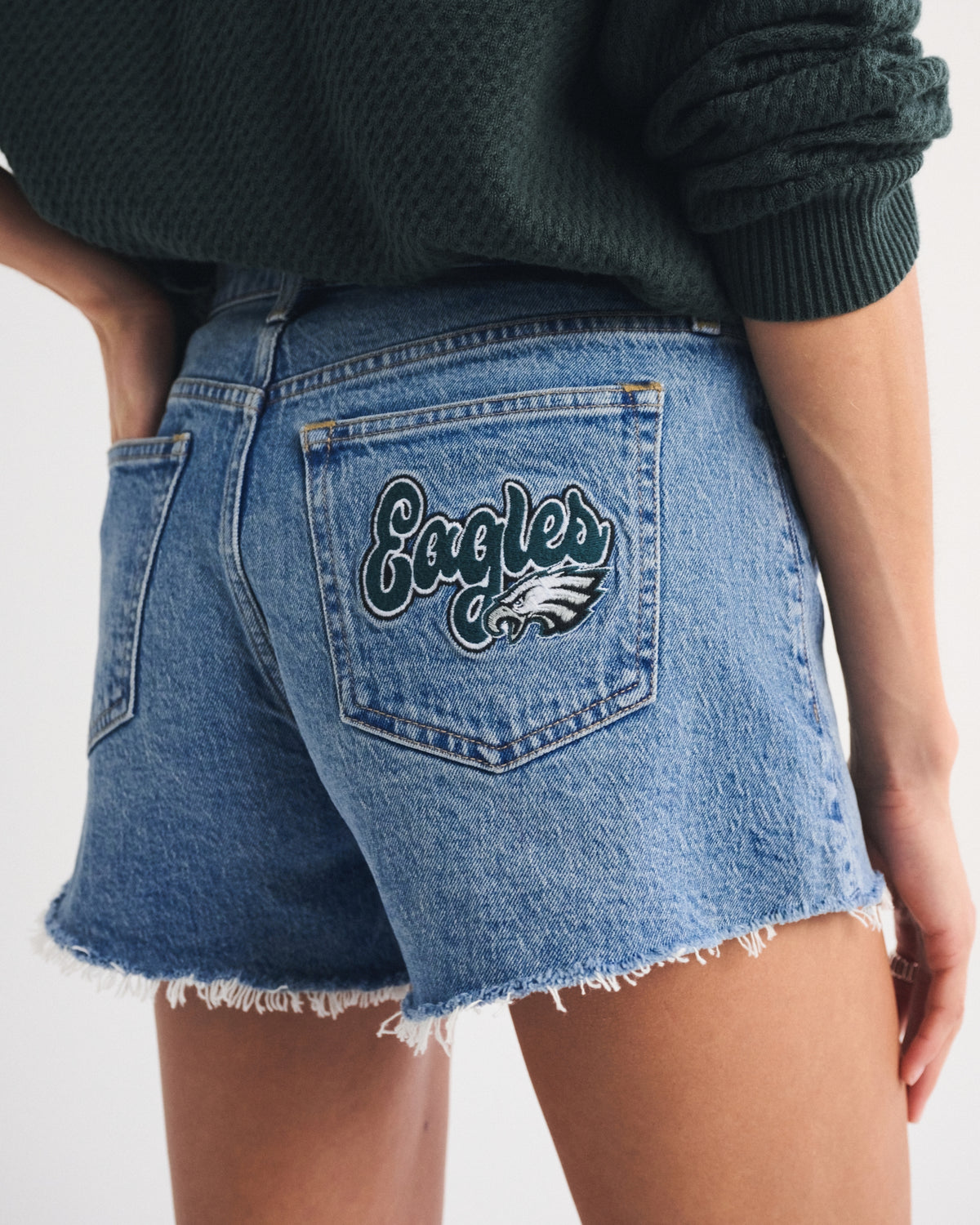 Abercrombie Mid Rise A-Line Short