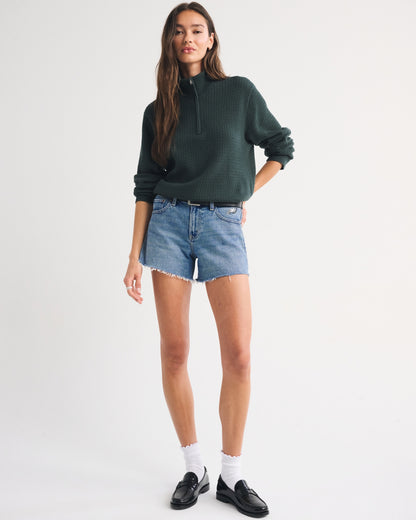 Abercrombie Mid Rise A-Line Short