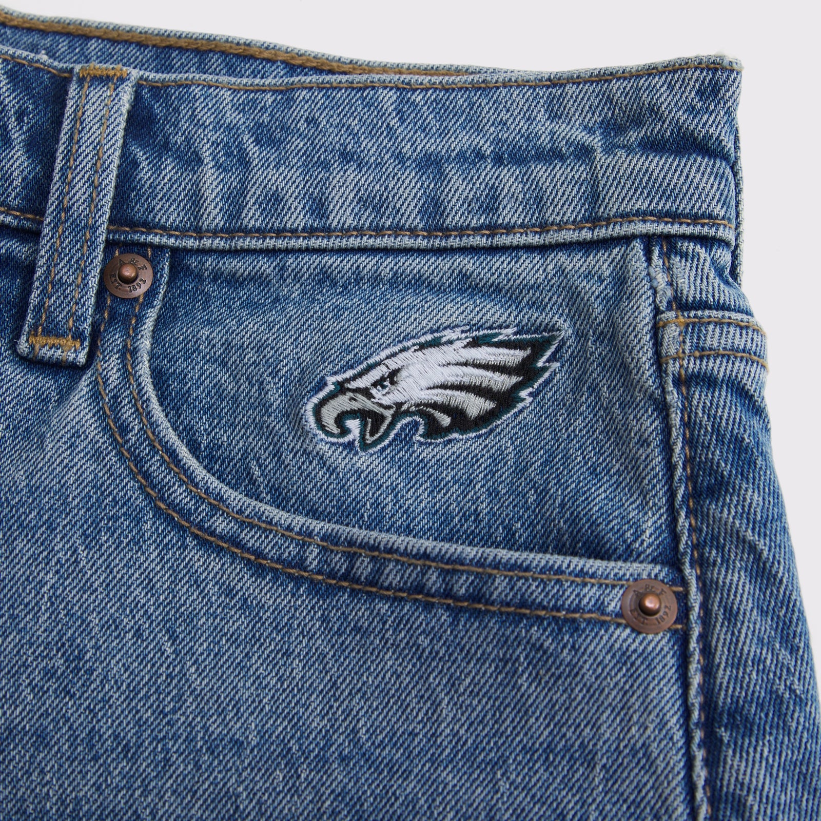 Abercrombie Mid Rise A-Line Short