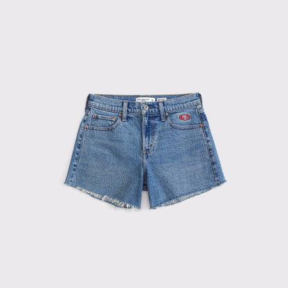 Abercrombie Mid Rise A-Line Short