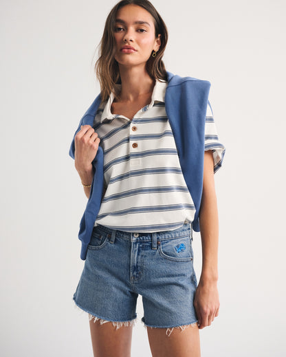 Abercrombie Mid Rise A-Line Short