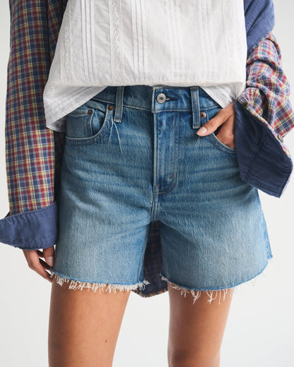Abercrombie High Rise Dad Short