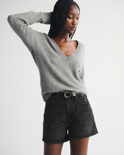 Abercrombie High Rise Dad Short