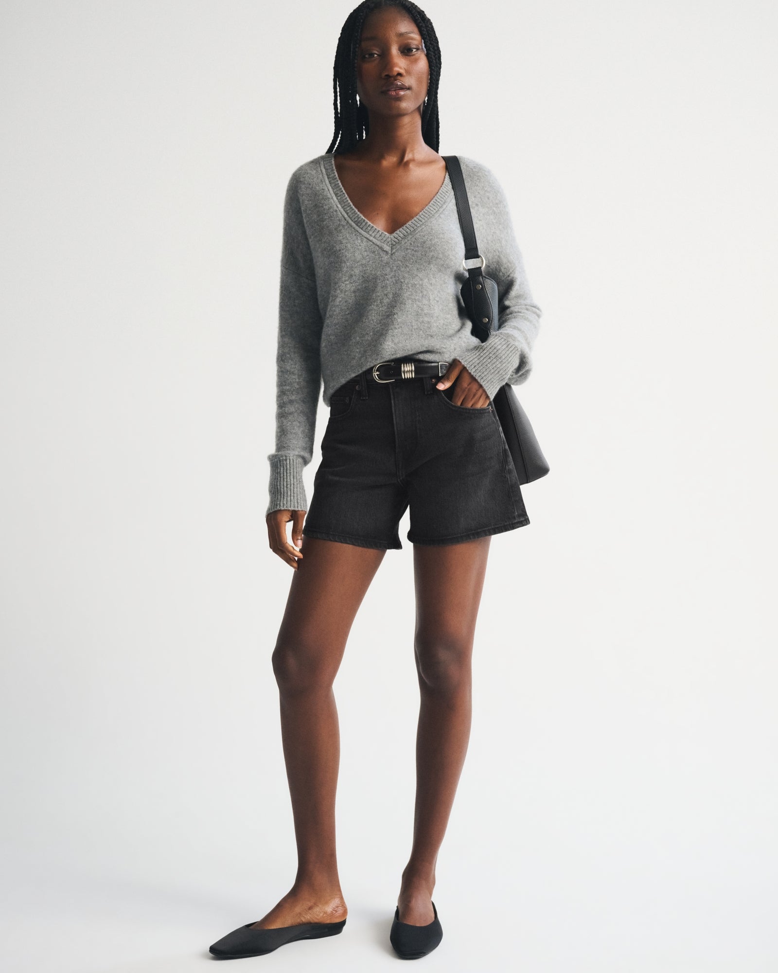 Abercrombie High Rise Dad Short