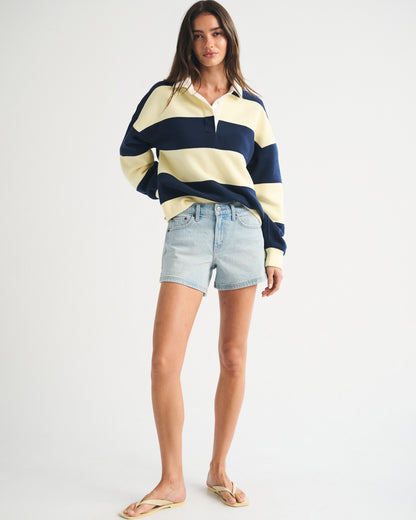 Abercrombie Mid Rise A-Line Short