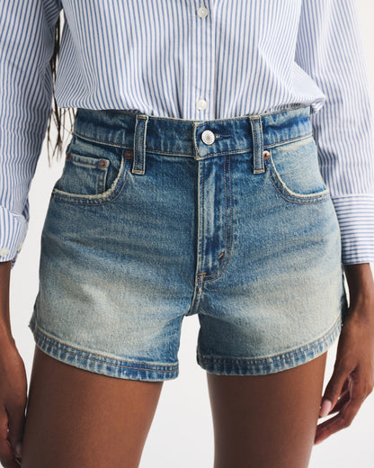 Abercrombie High Rise 90s Relaxed Short