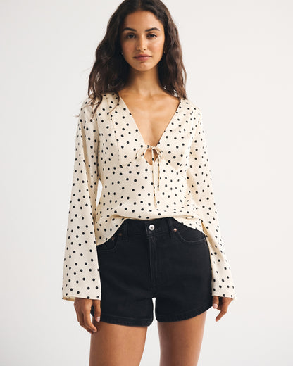 Abercrombie High Rise 90s Relaxed Short