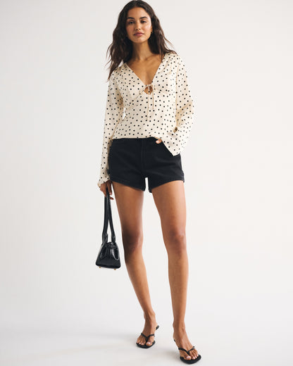 Abercrombie High Rise 90s Relaxed Short