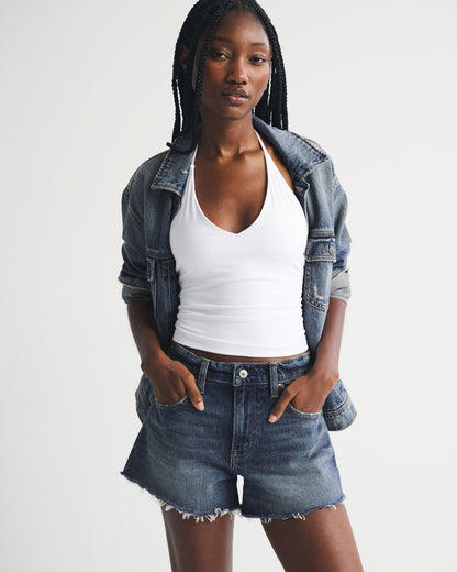 Abercrombie High Rise 90s Relaxed Short