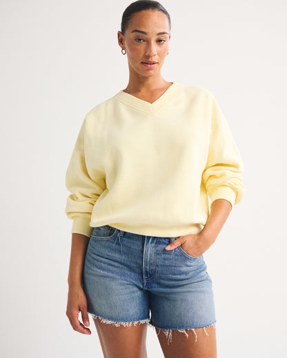Abercrombie Curve Love High Rise Dad Short