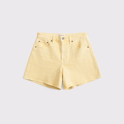 Abercrombie Curve Love High Rise Dad Short