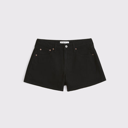 Abercrombie Curve Love Mid Rise A-Line Short