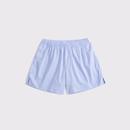 Abercrombie High Rise Poplin Pull-On Short