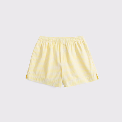 Abercrombie High Rise Poplin Pull-On Short