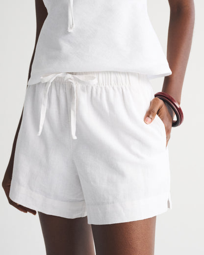 Abercrombie High Rise Pull-On Short