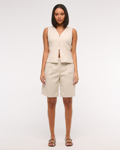 Abercrombie Mid Rise Bermuda Short
