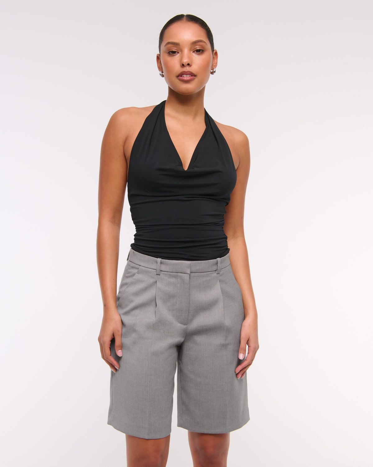 Abercrombie Mid Rise Bermuda Short