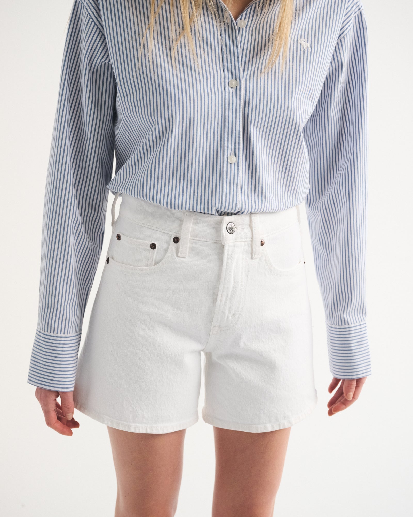 Abercrombie High Rise Dad Short