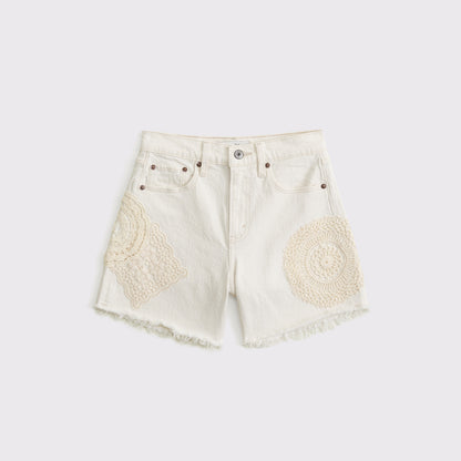 Abercrombie High Rise Dad Short