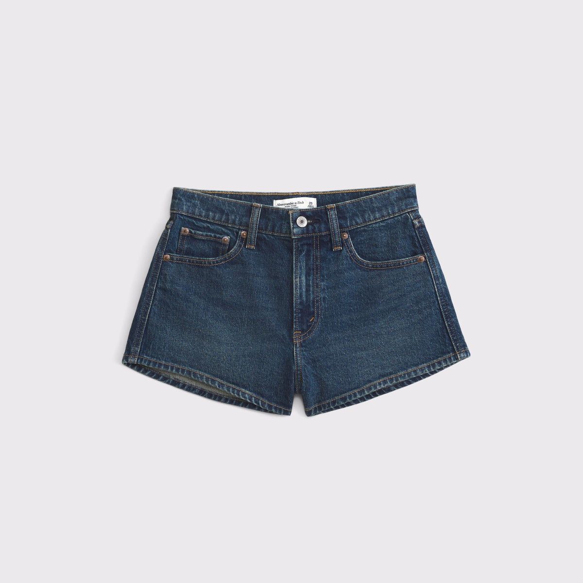 Abercrombie High Rise Denim Micro Short