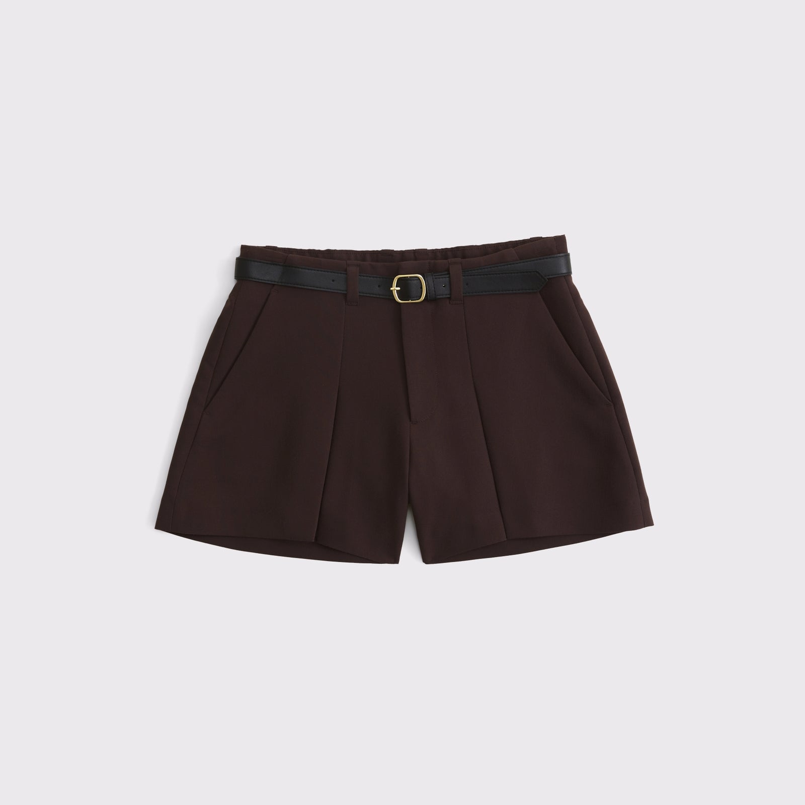 Abercrombie High Rise Pleated Short