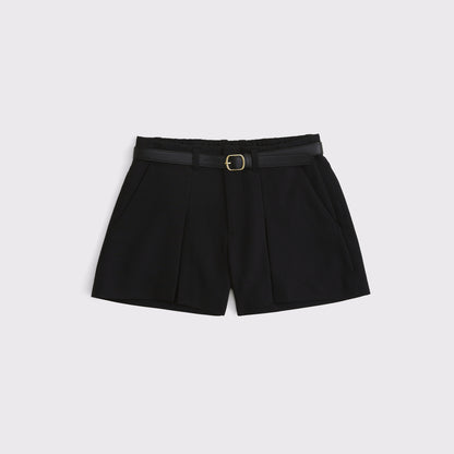 Abercrombie High Rise Pleated Short