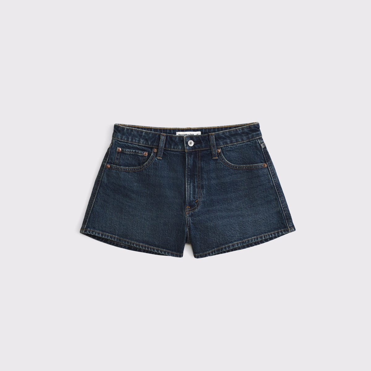 Abercrombie Curve Love High Rise Denim Micro Short