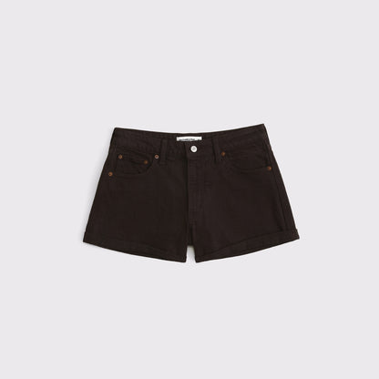 Abercrombie Curve Love High Rise Denim Micro Short