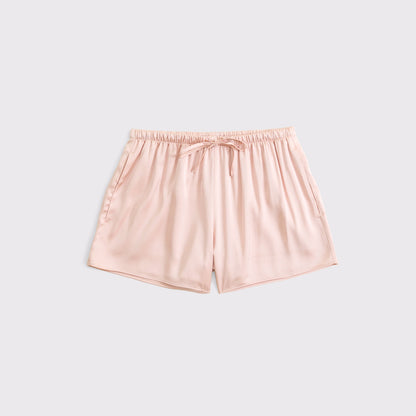 Abercrombie High Rise Satin Short