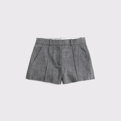 Abercrombie Wool-Blend Tailored Micro Short