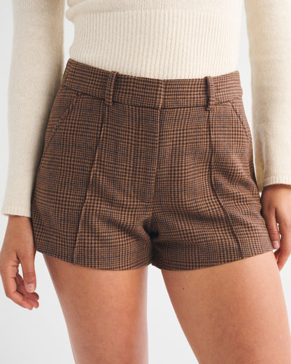 Abercrombie Wool-Blend Tailored Micro Short