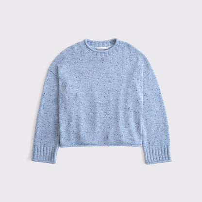 Abercrombie Wool-Blend Roll Neck Crew Sweater
