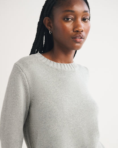 Abercrombie 100% Cotton A&F Madeline Crew Sweater