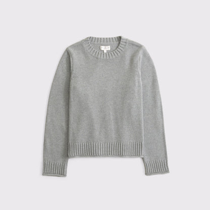Abercrombie 100% Cotton A&F Madeline Crew Sweater