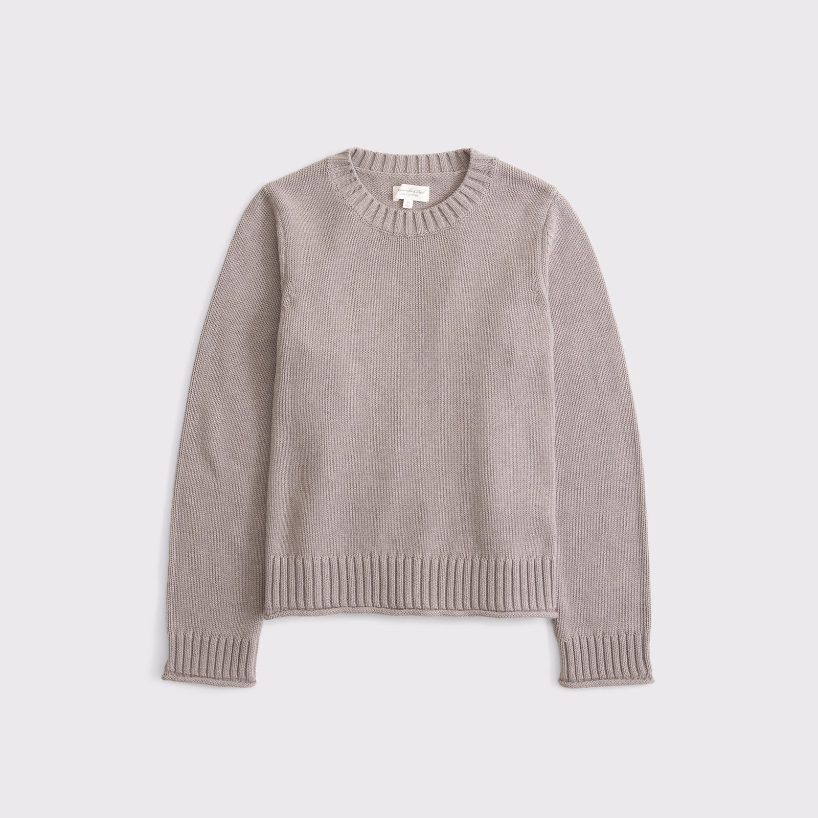 Abercrombie 100% Cotton A&F Madeline Crew Sweater