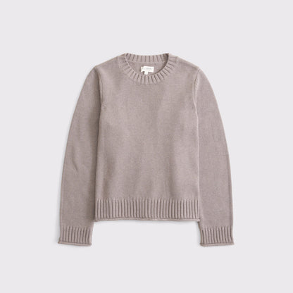 Abercrombie 100% Cotton A&F Madeline Crew Sweater