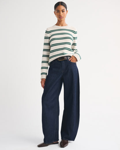 Abercrombie 100% Cotton A&F Madeline Crew Sweater