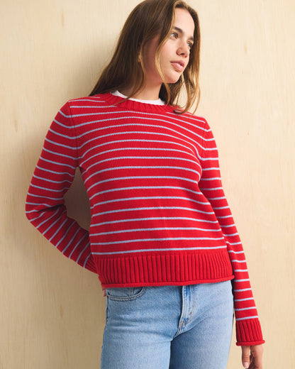 Abercrombie 100% Cotton A&F Madeline Crew Sweater