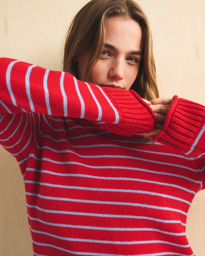 Abercrombie 100% Cotton A&F Madeline Crew Sweater