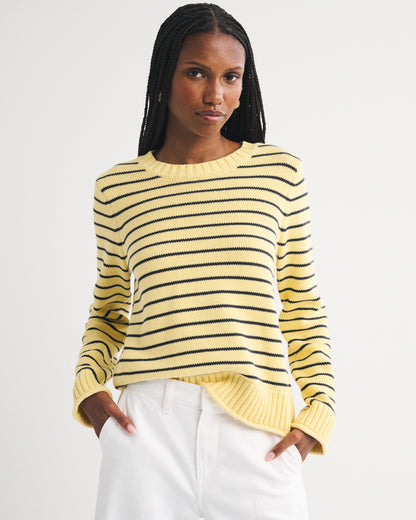 Abercrombie 100% Cotton A&F Madeline Crew Sweater