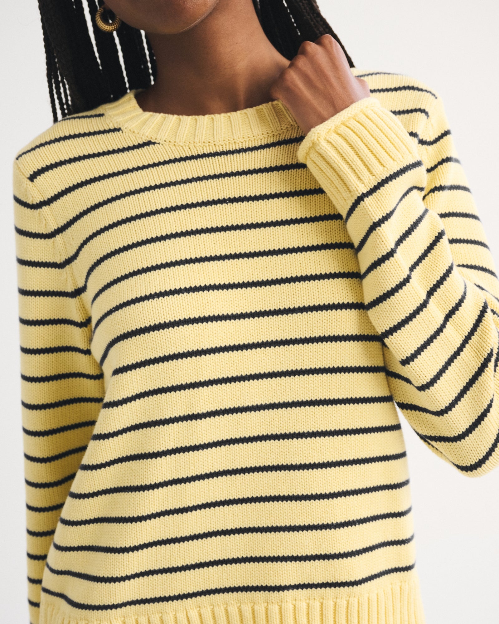Abercrombie 100% Cotton A&F Madeline Crew Sweater