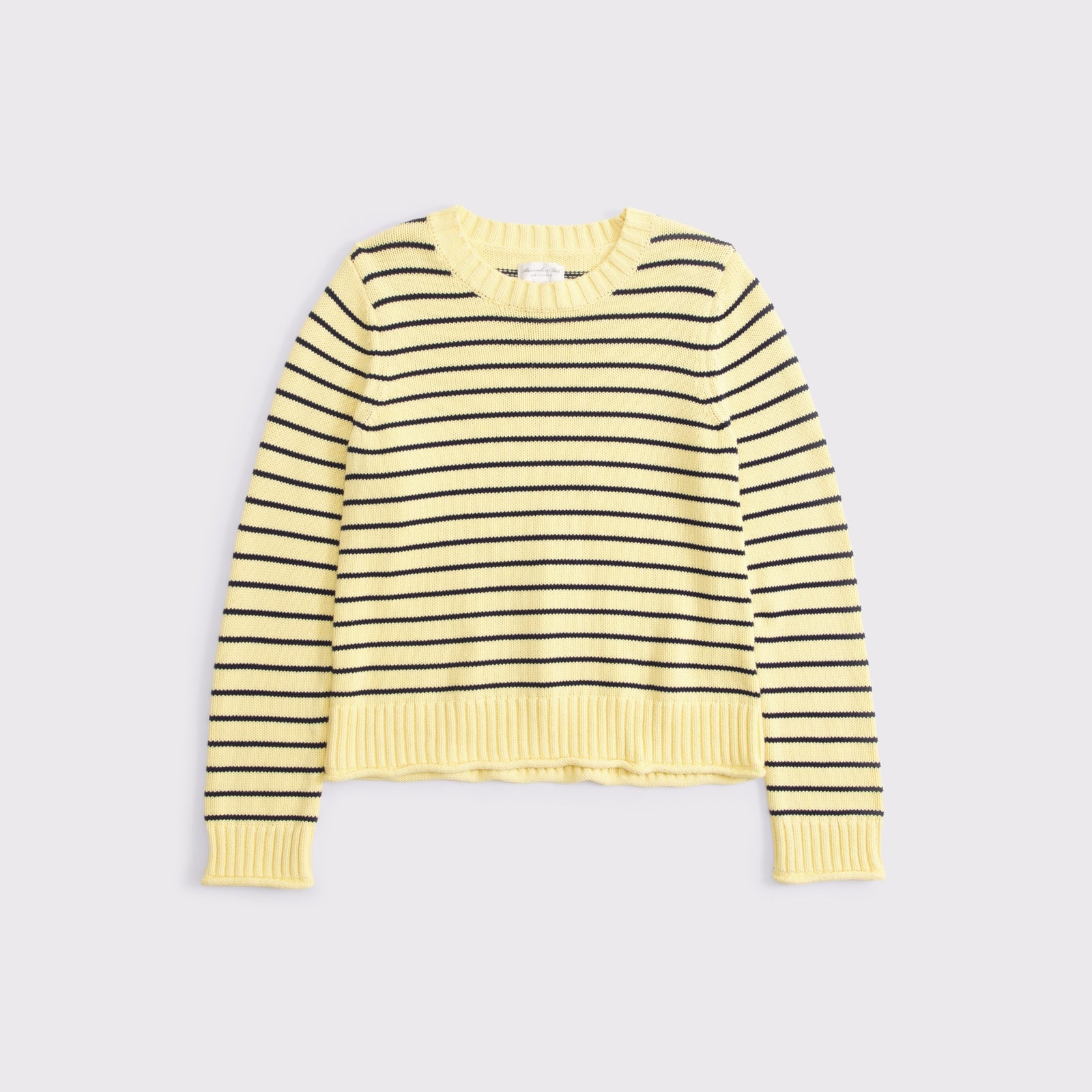 Abercrombie 100% Cotton A&F Madeline Crew Sweater