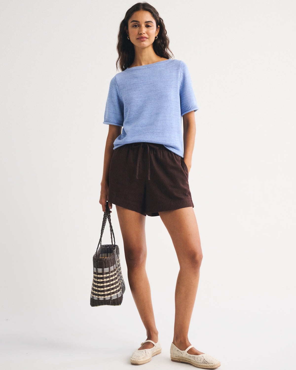 Abercrombie 100% Cotton Sweater Tee