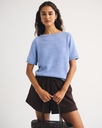 Abercrombie 100% Cotton Sweater Tee