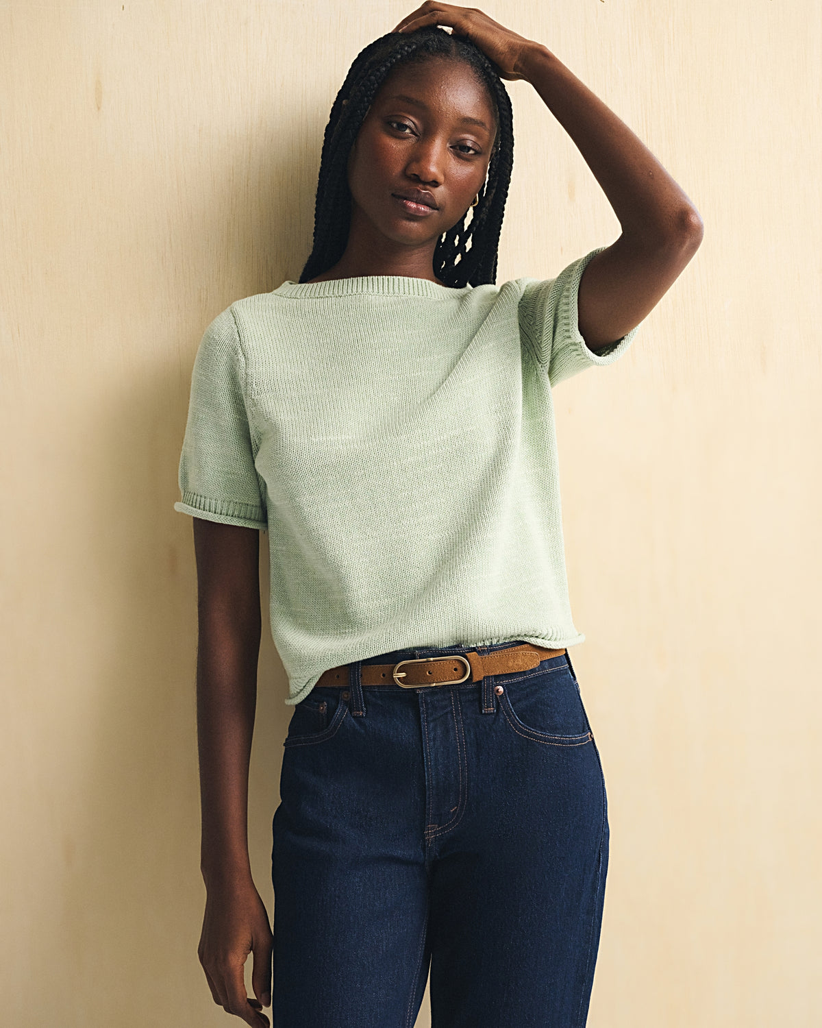 Abercrombie 100% Cotton Sweater Tee