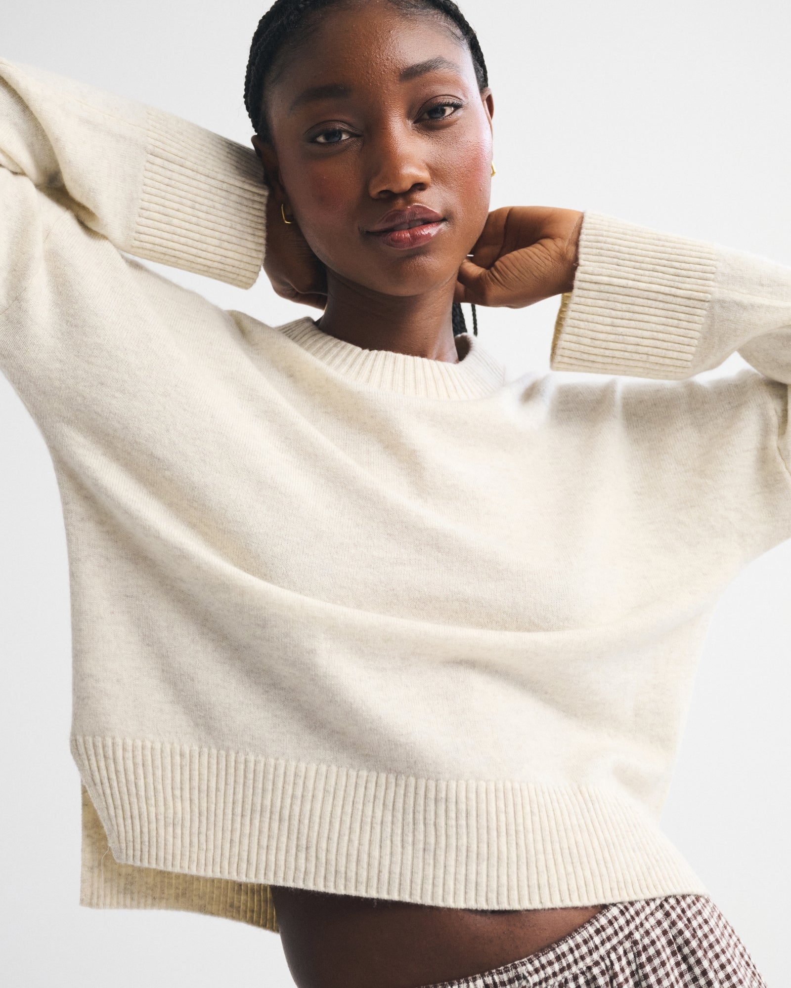 Abercrombie Cashmere Crew Sweater