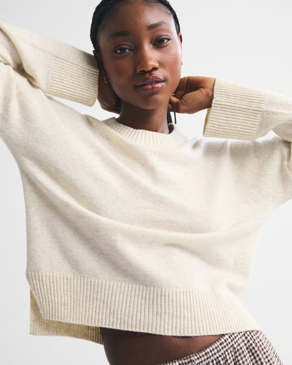 Abercrombie Cashmere Crew Sweater